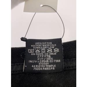 STUSSY◆Tシャツ/L/コットン/ブラック...の詳細画像3