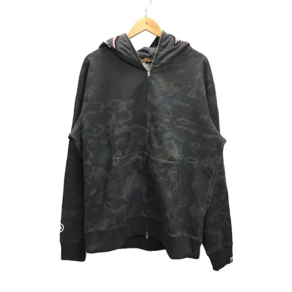 A BATHING APE◆BAPE THERMOGRAPHY SHARK FULL ZIP/XXL...