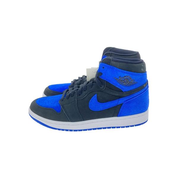 NIKE◆2023/AIR JORDAN 1 RETRO HIGH OG/BLACK/ROYAL B...