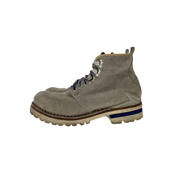 visvim◆ZERMATT BOOTS-FOLK/US9.5/グレー/スウェード