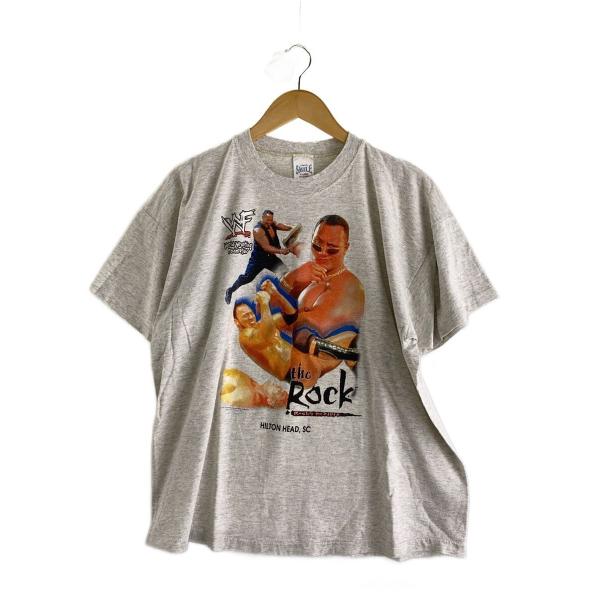 smile/Tシャツ/XL/コットン/GRY/プリント//