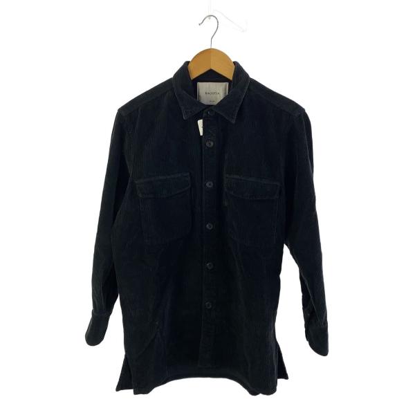 Bagutta◆ジャケット/46/コーデュロイ/BLK/無地/LATINO-GLT11407