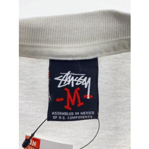 STUSSY◆Tシャツ/M/コットン/WHT/...の詳細画像2