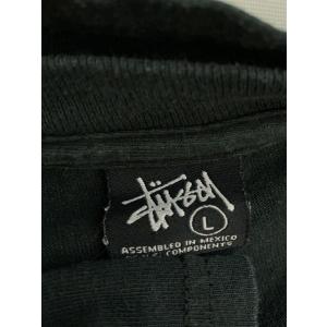 STUSSY◆Tシャツ/L/コットン/BLK/...の詳細画像2