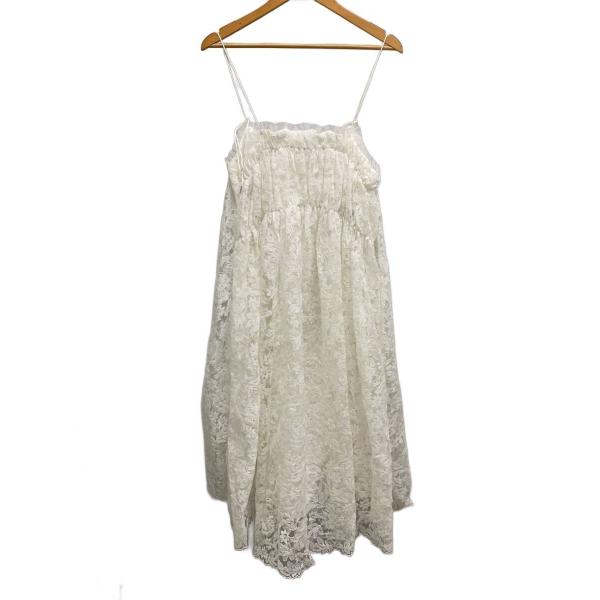 AMERI◆キャミワンピース/S/ナイロン/WHT/02410590900