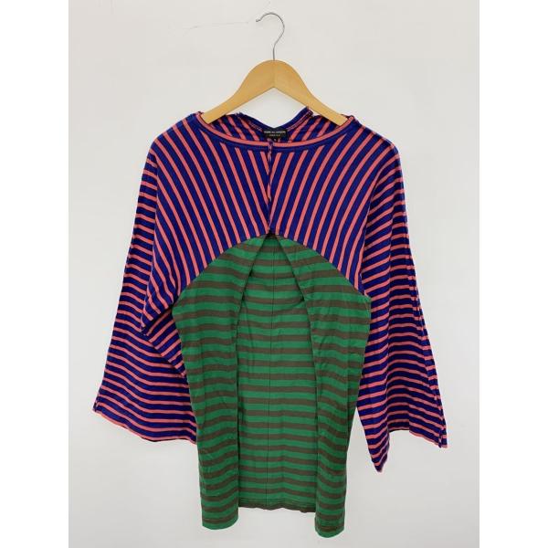 COMME des GARCONS HOMME PLUS◆長袖Tシャツ/M/コットン/マルチカラー/...
