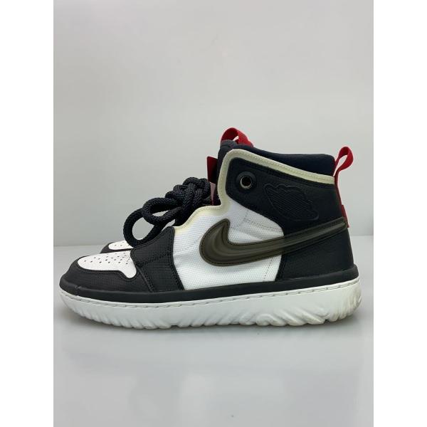 NIKE◆AIR JORDAN 1 HIGH REACT/エアジョーダンハイリアクト/ブラック/AR...