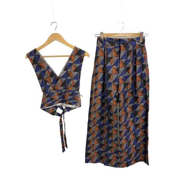 MATURED◆セットアップ/1/コットン/GRY/総柄