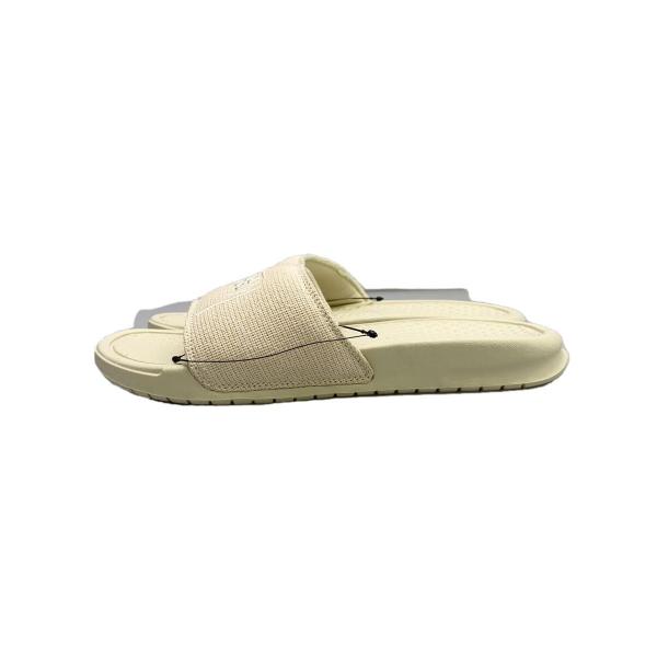 NIKE◆BENASSI SLIDE SANDALS FOSSIL STONE/25cm/CRM/D...