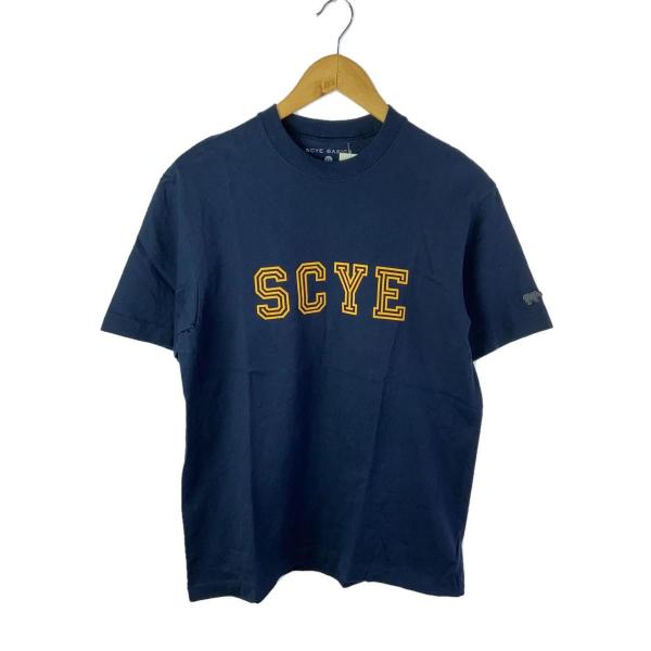 SCYE BASICS◆Tシャツ/40/コットン/NVY