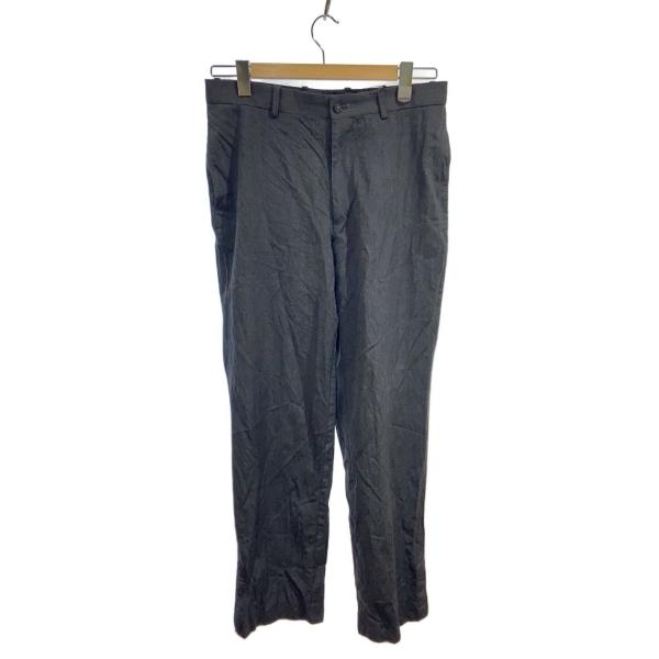 AURALEE◆WOOL SILK TROPICAL SLACKS/ボトム/4/ウール/GRY/A2...