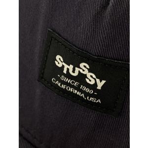 STUSSY◆キャップ/--/コットン/NVY...の詳細画像4