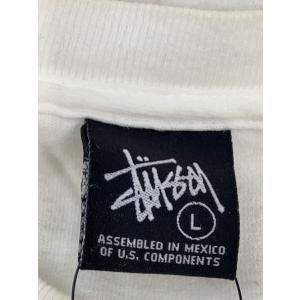 STUSSY◆Tシャツ/L/コットン/WHT//の詳細画像2