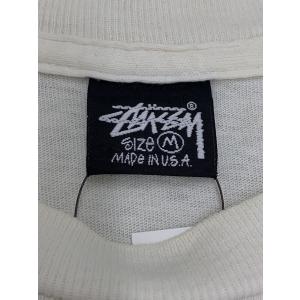 STUSSY◆首元ヨゴレ有/80s/ローマの休...の詳細画像2