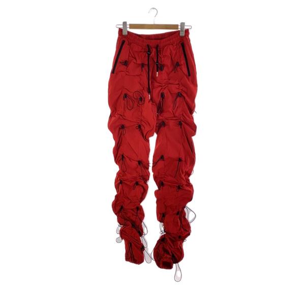 99%IS-◆GOBCHANG PANTS/ギャザーパンツ/1/ポリエステル/RED/NN13-PT...