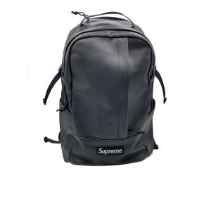 Supreme◆23FW/Leather Backpack /リュック/レザー/BLK