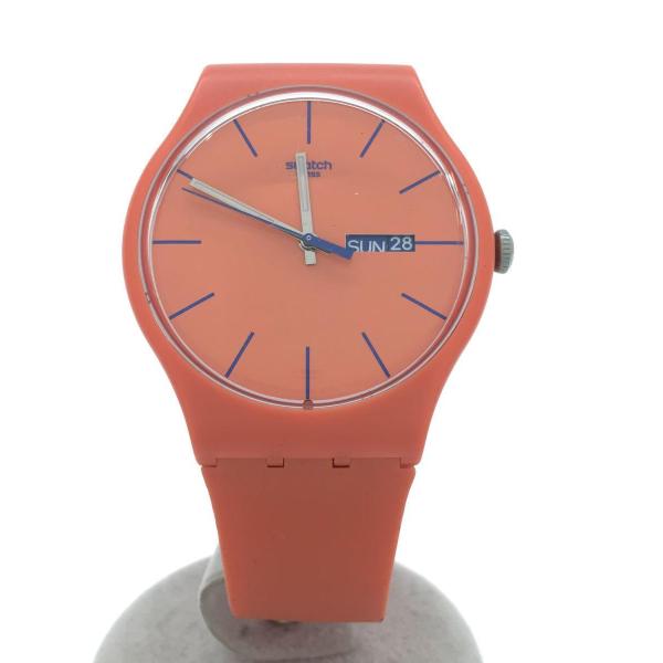 SWATCH◆クォーツ腕時計/アナログ/--/ORN/ORN/SR1130SW