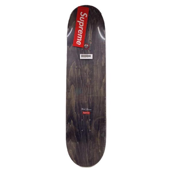 Supreme◆21SS KAWS Chalk Logo Skateboard Deck Viole...