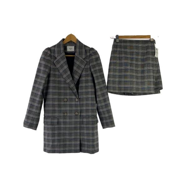 AMERI◆セットアップ/S/ポリエステル/GRY/02320530220