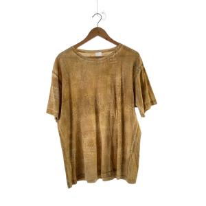 Porter Classic◆H/W CUSTOM CLASSIC T-SHIRT/Tシャツ/L/コットン/BEG/総柄