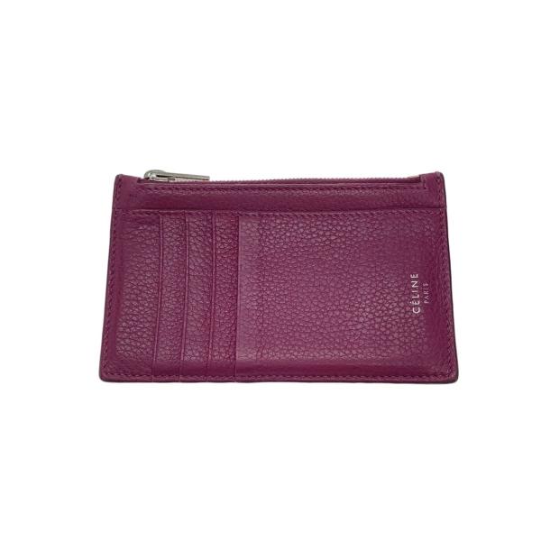 CELINE◆カードケース/レザー/PUP/レディース