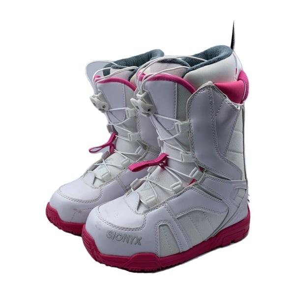 SIONYX/スノーボードブーツ/24cm/クイックレーシング/WHT