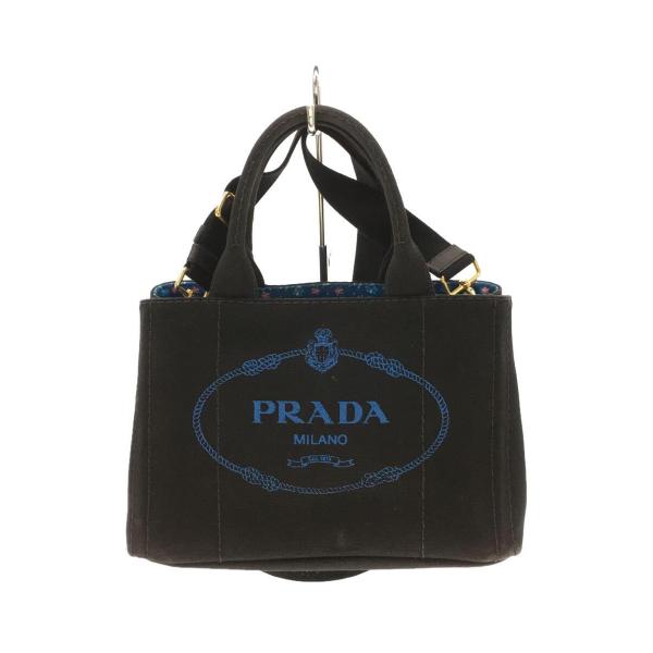 PRADA◆プラダ カナパ ショルダーバッグ ハンドバッグ トートバッグ 2way キャンバス