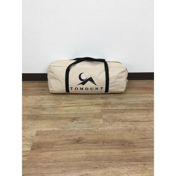 TOMOUNT/テント/ワンポール/BEG/TOMOUNT/簡単設営/ポリコットンテント/1-2人用