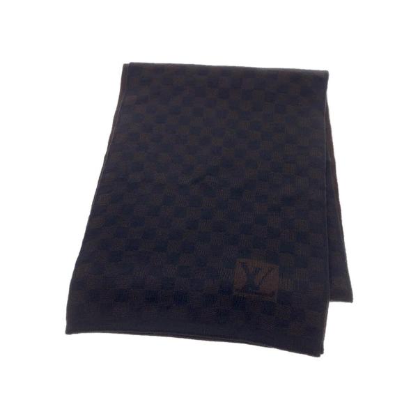 LOUIS VUITTON◆マフラー/ウール/BRW/メンズ