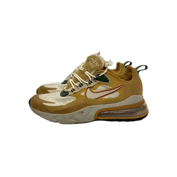 NIKE◆AIR MAX 270 REACT/エアマックス270リアクト/イエロー/AO4971-7...