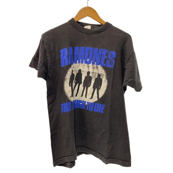 RAMONES/Tシャツ/--/--/BLK/80-90S/TOO TOUGH TO DIE