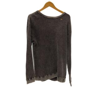 Porter Classic◆ニット・セーター(薄手)/L/コットン/GRY