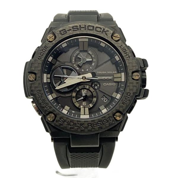 CASIO◆ソーラー腕時計/アナログ/GST-B100X-1AJF