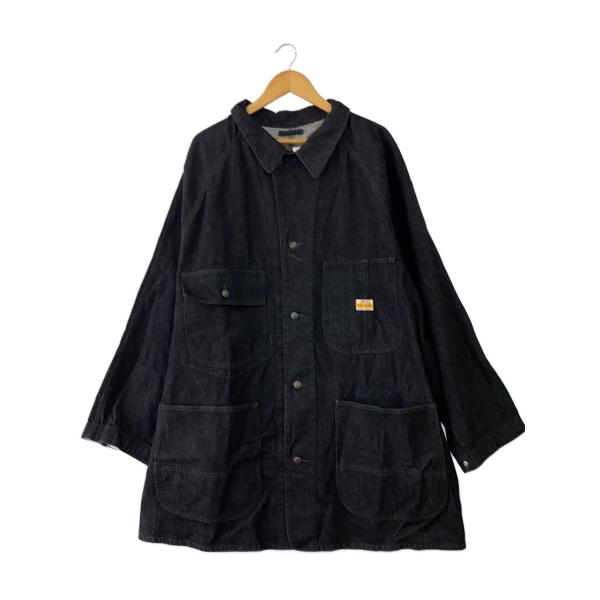 WESTOVERALLS◆カバーオール/--/コットン/BLK/19FWPD03JS