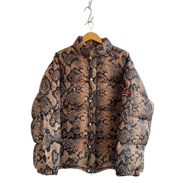 WACKO MARIA◆21AW×NANGA PYTHON DOWN JACKET/L/ポリエステル...