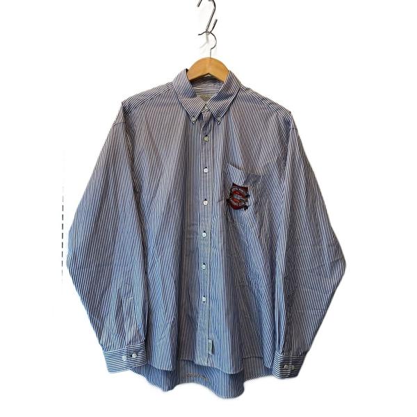 SEDAN ALL-PURPOSE◆25ss/Emblem BD Shirt/L/コットン/BLU/...