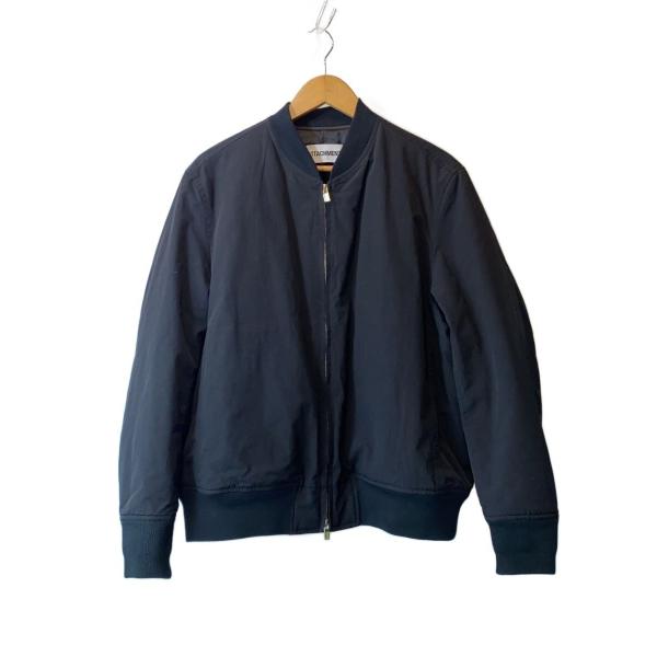 Attachment◆CO-NY WEATHER CLOTH MA-1/3/ナイロン/ブラック/AB...