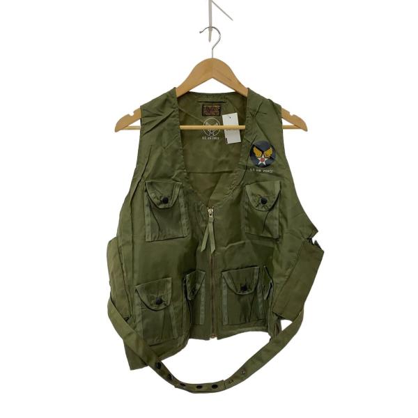 Blue anchor overall◆E-1 ラジオ ベスト/ベスト/--/--/無地