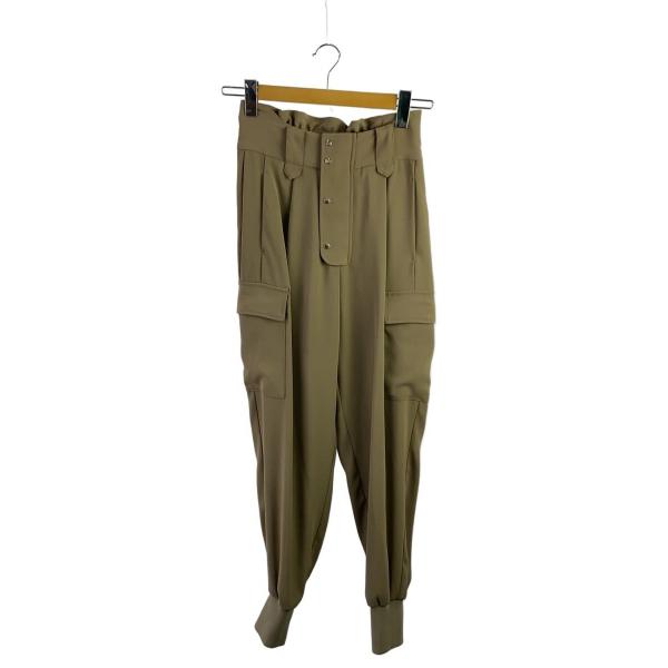 AMERI◆ボトム/S/ポリエステル/BEG/02220861610