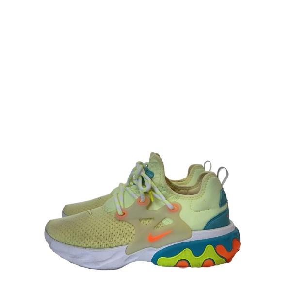 NIKE◆PRESTO REACT/プレストリアクト/イエロー/AV2605-700/26cm/YL...