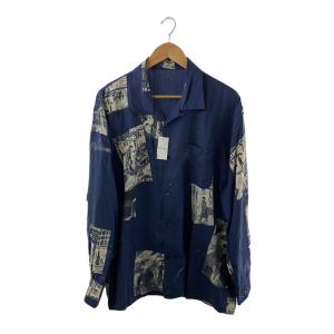 Porter Classic◆アロハシャツ/M/--/NVY/総柄//