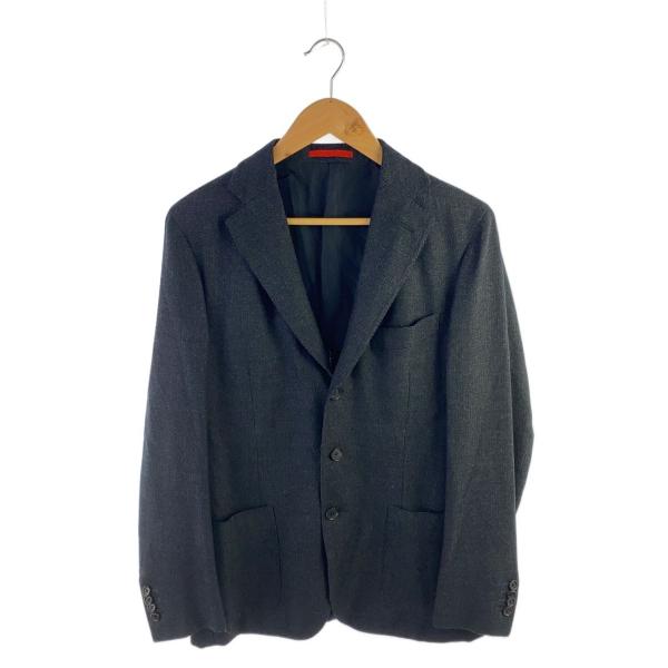 ISAIA◆テーラードジャケット/46/ウール/BLK/70690/980//