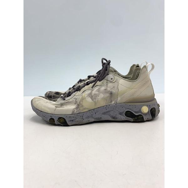 NIKE◆REACT ELEMENT 55/リアクト エレメント 55/ホワイト/CJ3312-00...