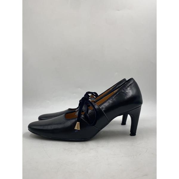 AMERI◆パンプス/M/BLK/レザー