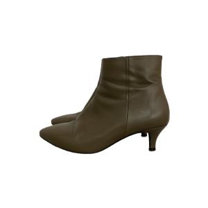 MARIAN◆ショートブーツ/MADE IN SPAIN/スペイン製/38/KHK/レザー