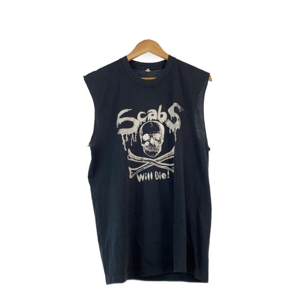 FRUIT OF THE LOOM◆80s/タンクトップ/SCABS/USA製/アメリカ製/コットン...