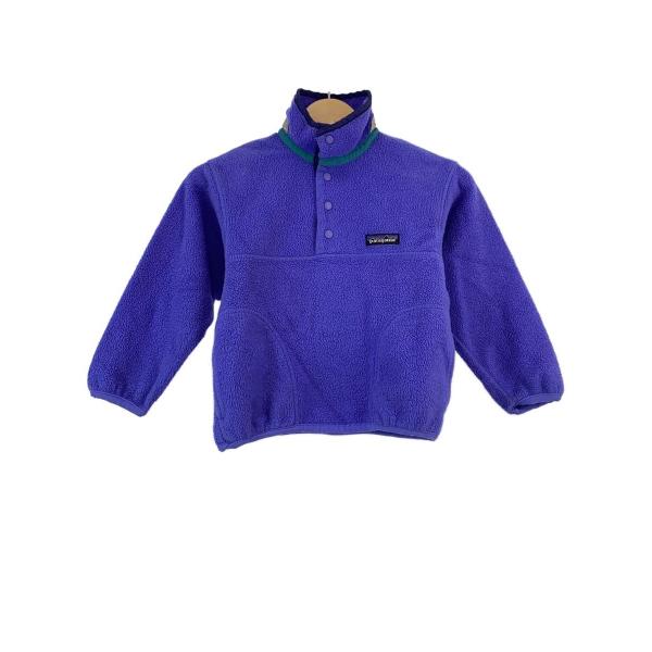 patagonia◆スナップT/ブルゾン/SIZE:KIDS 6/ポルトガル製/ポリエステル/BLU