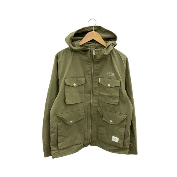 CRIMIE◆URBAN MILITARY HOODIE JACKET/ジャケット/M/KHK/CR...