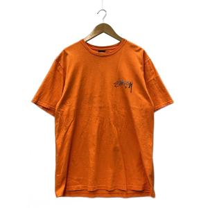 STUSSY◆MERCURY T-SHIRT/Tシャツ/L/コットン/ORN//