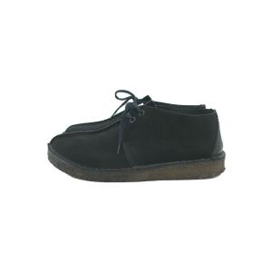 Clarks◆デザートトレック/シューズ/US8/BLK